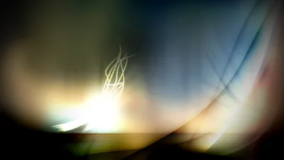 Blurred Light Leak Abstract HD Wallpaper