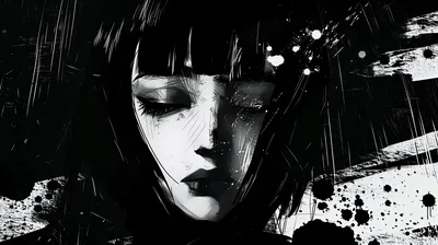 Dark Aesthetic Monochrome Art HD Wallpaper