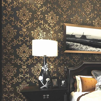 Black Wallpaper Wall Design Wallpaper