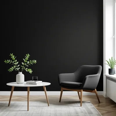 Black Plain Wallpaper Create Your Own Minimalist Designs