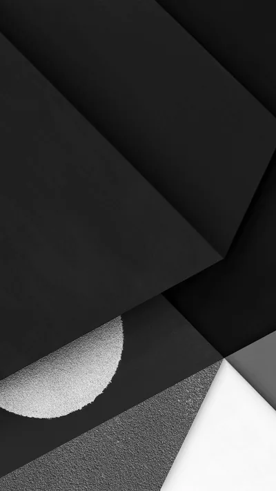 Layered Grey Geometric Shapes HD Phone Wallpaper