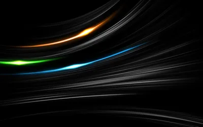 Vibrant Lines An Abstract Black HD Wallpaper