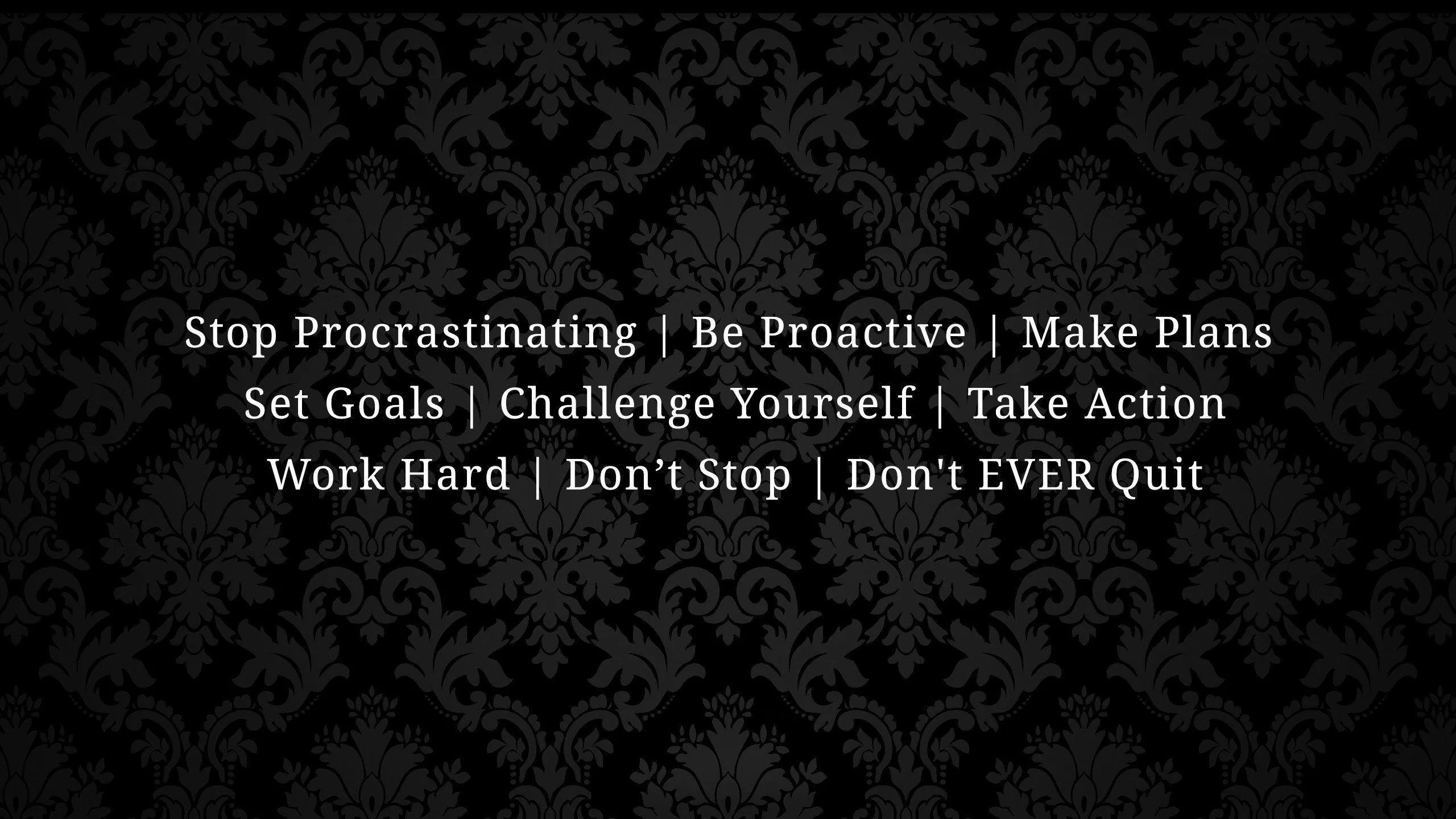 Black Quotes Wallpapers