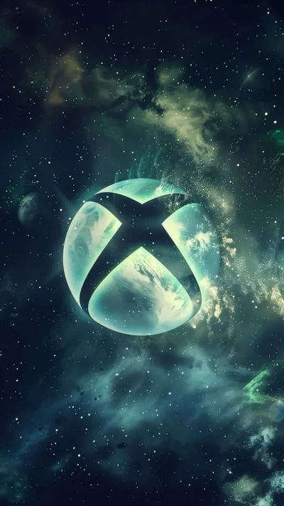 Purple and Black Xbox Logo Wallpaper