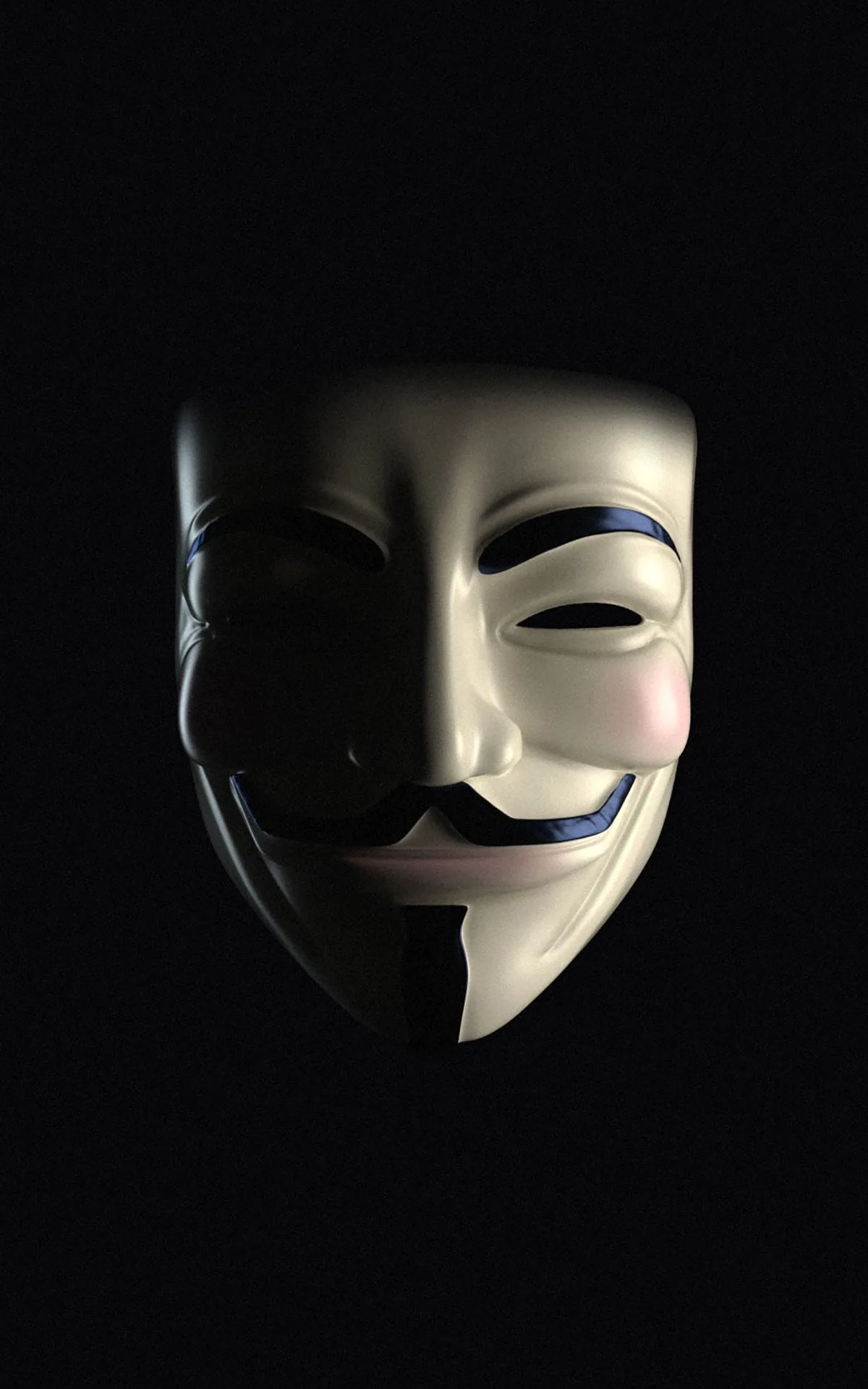 Smile Wallpaper Black