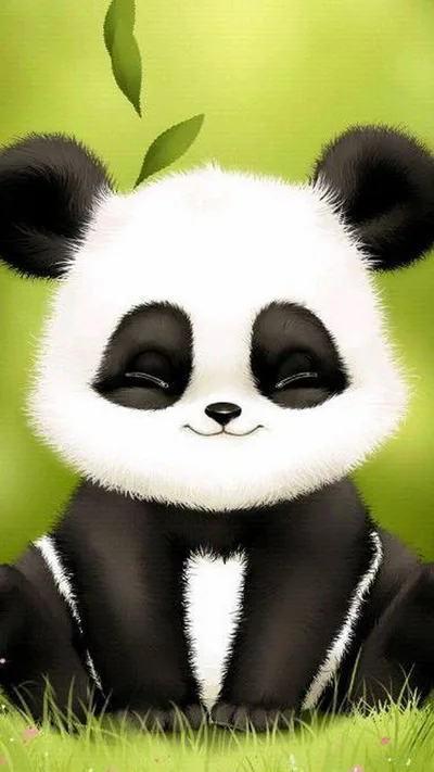 Cute Panda iPhone HD Wallpapers