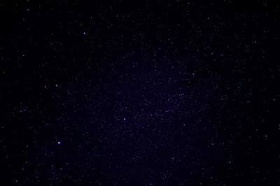 Purple Night Sky with Scattered Stars HD Wallpaper
