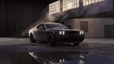 Matte Black Dodge Challenger 4k Laptop Full HD 1080P, HD 4k Wallpapers, Images
