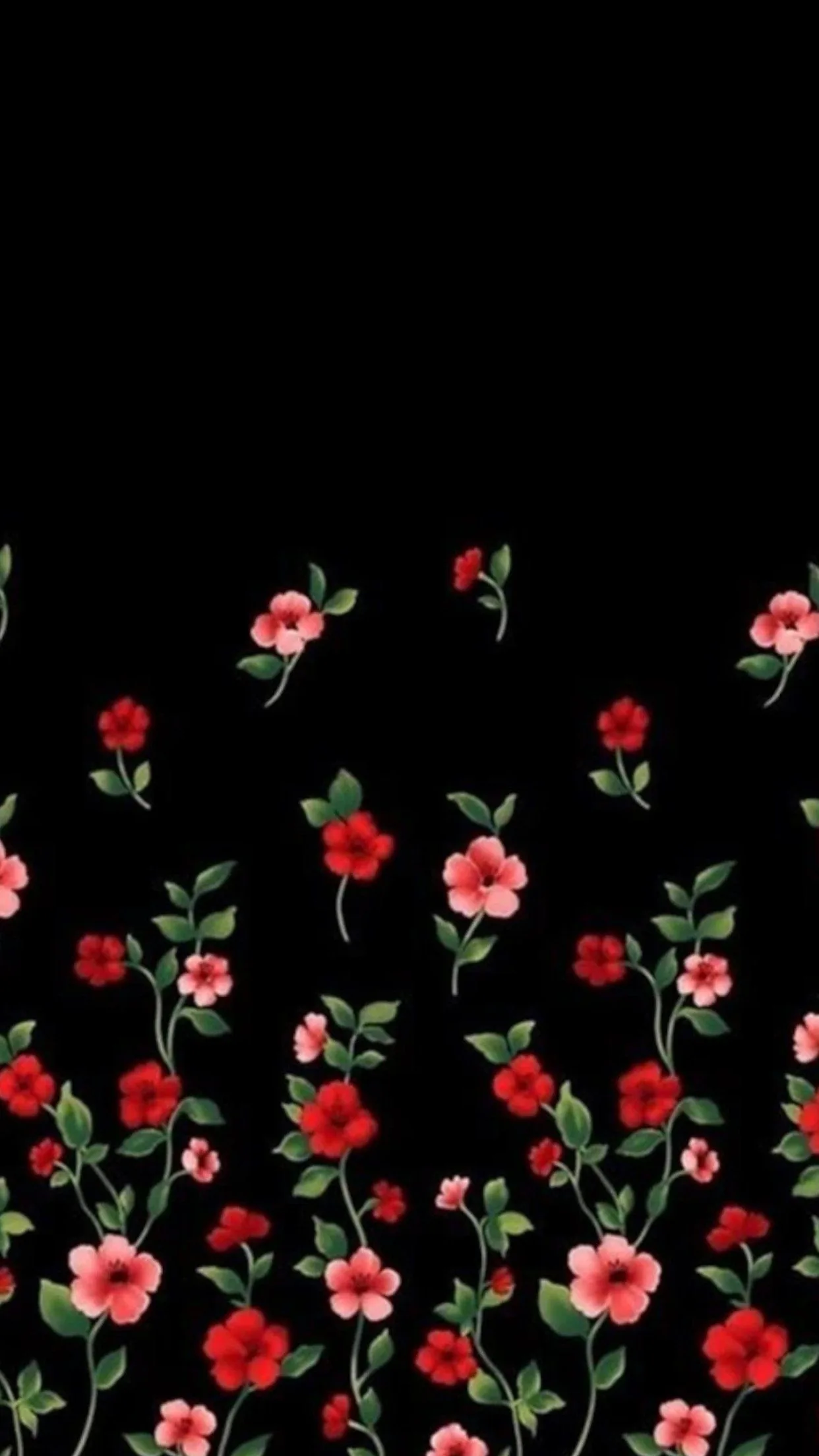 Black Floral iPhone Wallpapers Black Floral iPhone