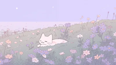 Pastel lilac wallpapers desktop or tablet