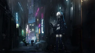 Anime Dark City Wallpapers