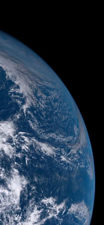 Deep Blue Sea from Orbit for Phone HD Wallpaper