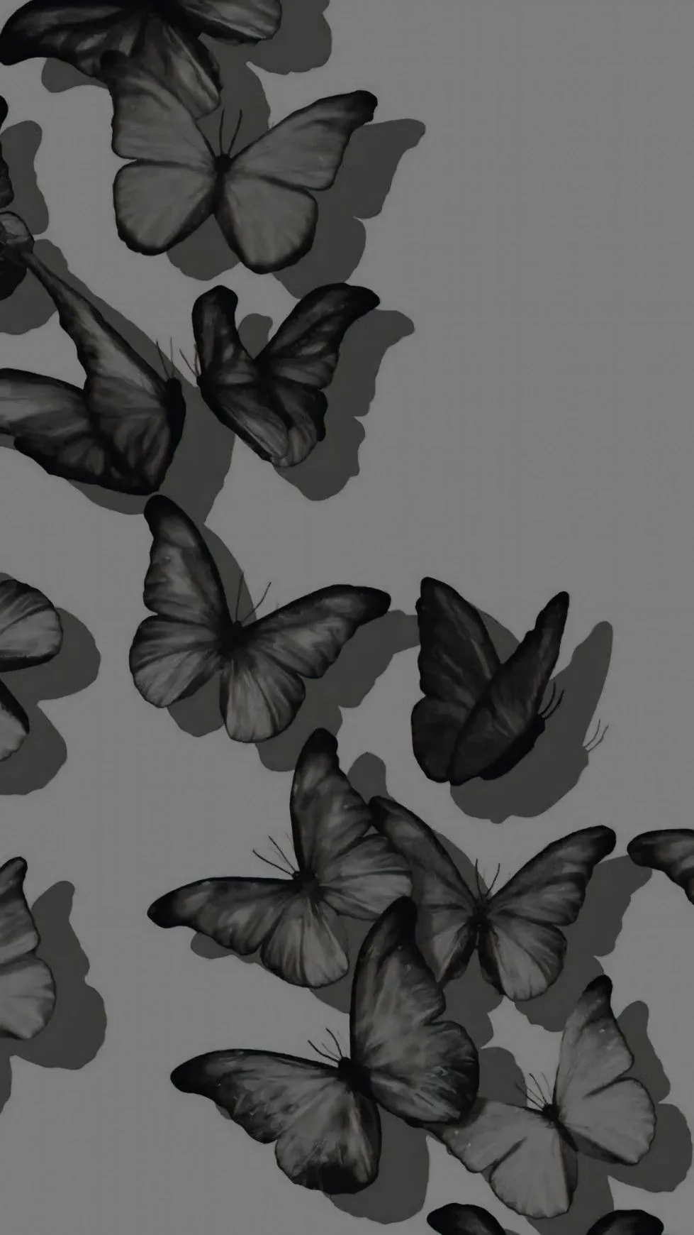 Black and White Girly Wallpaper