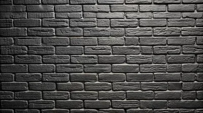 Grey Painted Brick Wall Lit From the Right HD Wallpaper