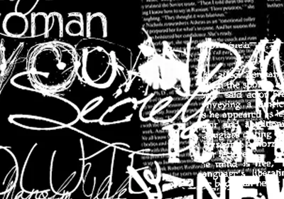 Black Background With Text