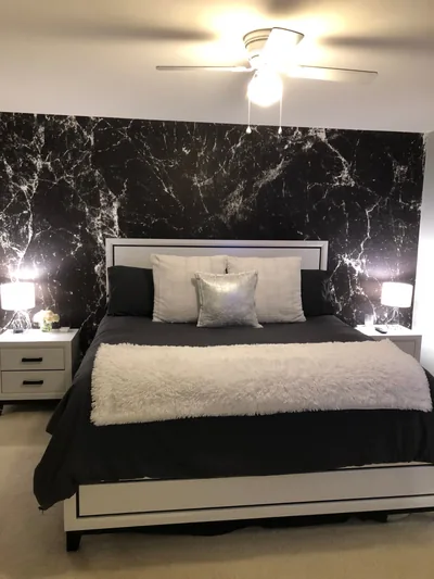 Black Wallpaper Room Ideas PoppyAslatt