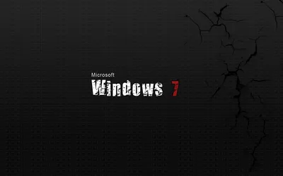 Wallpaper Windows 7, Microsoft Windows, Black, Text, Logo, Background Free