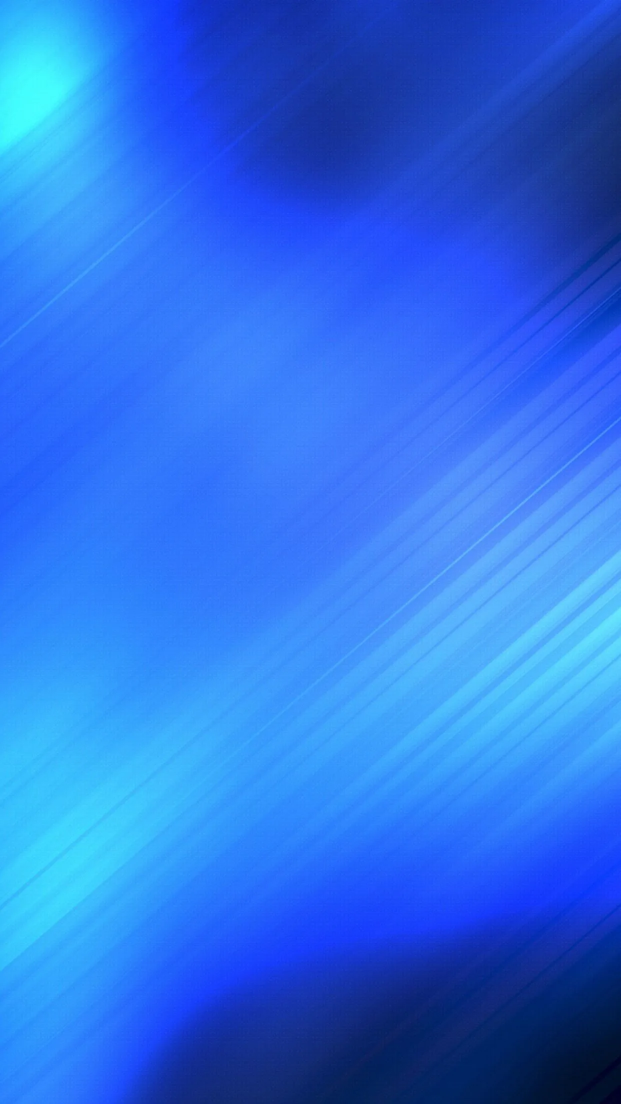 Diagonal streaks of motion-blurred blue fill the whole frame, brightest through the middle band and shading darker toward the top right corner.