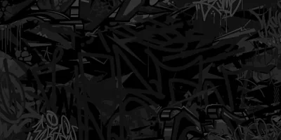 Black Cool Graffiti Wallpaper HD