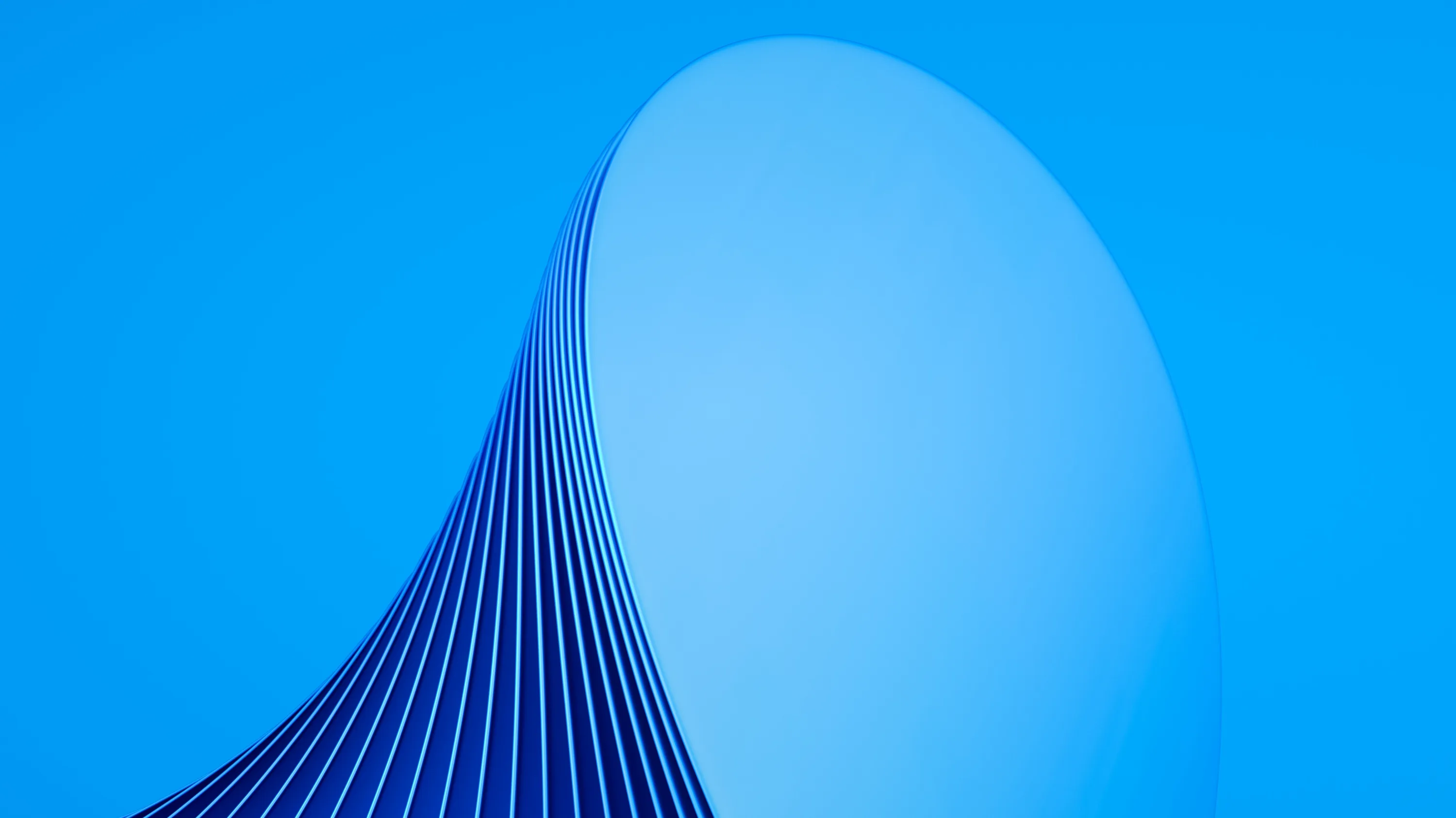 3D background Wallpaper 4K, Blue background, 5K