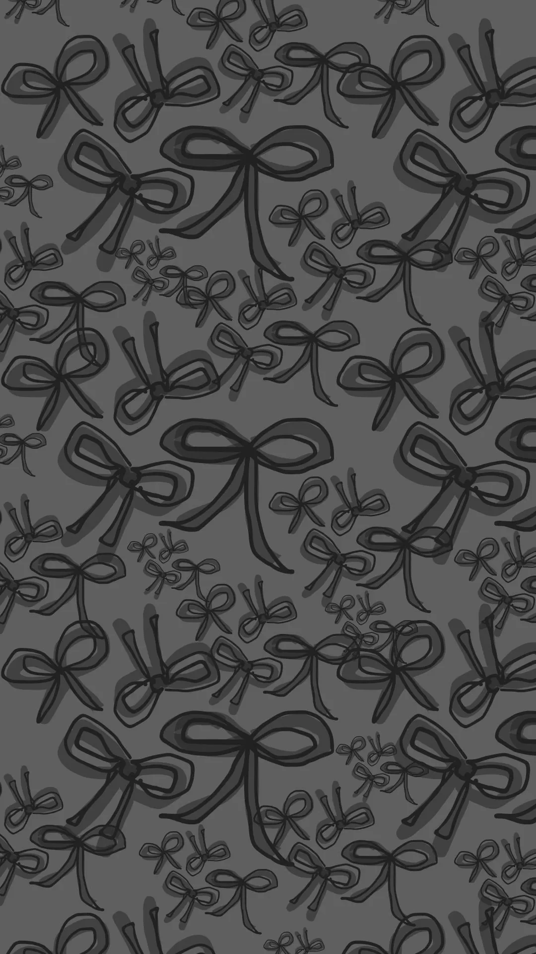 Black Bow Background Phone Wallpaper