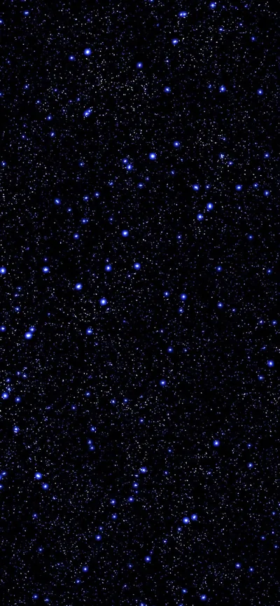Violet Star Dust on a Black Phone Background HD Wallpaper