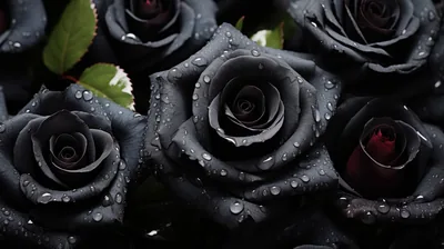 Black Rose pattern background & Backgrounds