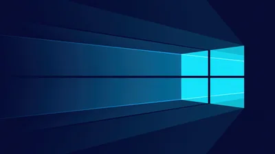 Windows 10 Minimalist Logo Wallpaper 4K HD PC