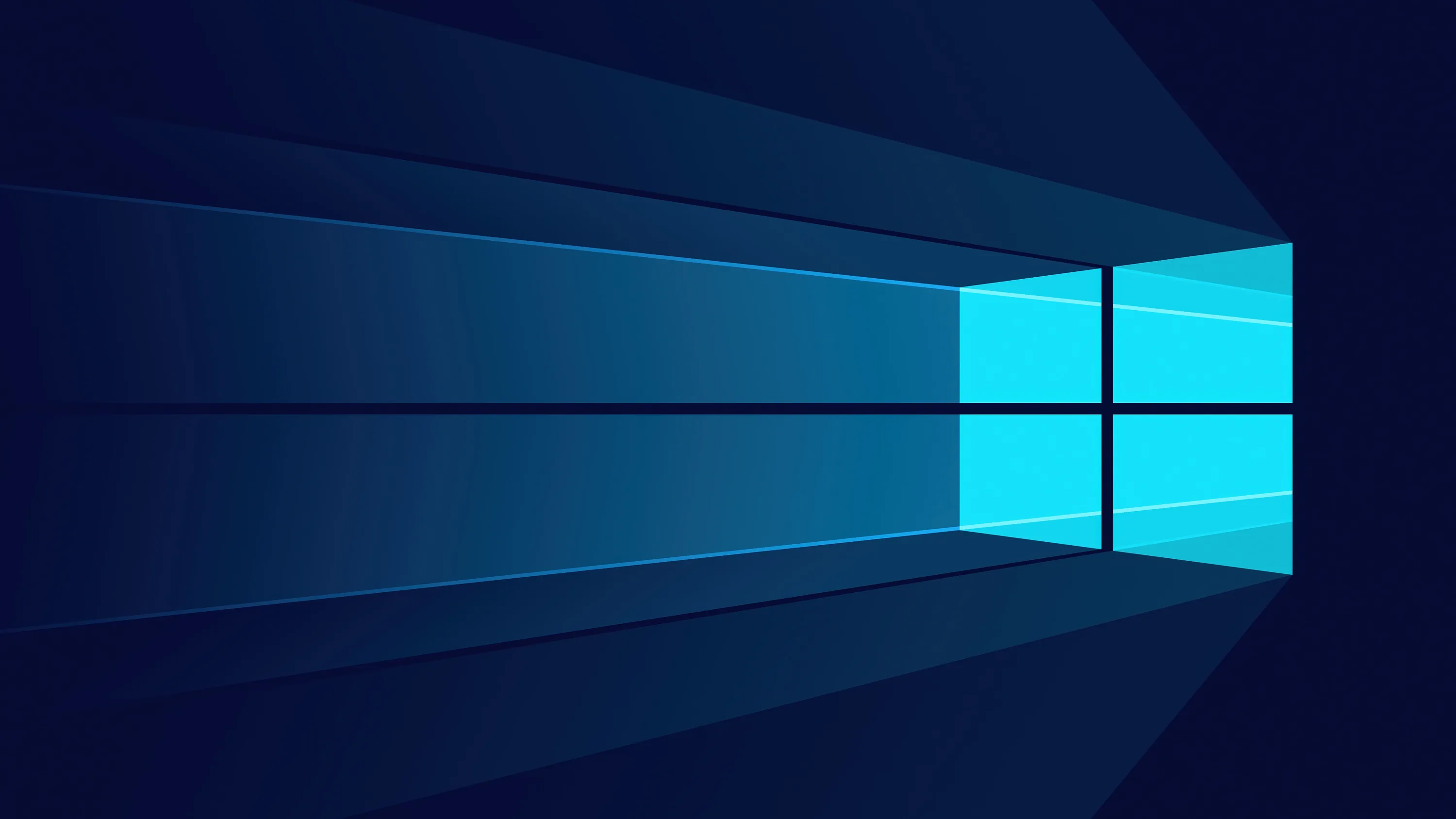 Windows 10 Minimalist Logo Wallpaper 4K HD PC