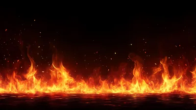 Red and black Fire flames wallpapers