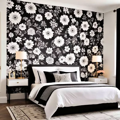 Black bedroom wallpaper HD Wallpaper