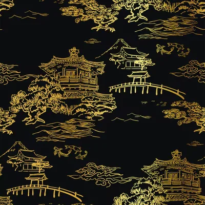 Chinoiserie Wallpaper Asian Wallpaper Antique Wallpaper