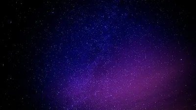 Purple Starfield Fading into Black HD Wallpaper