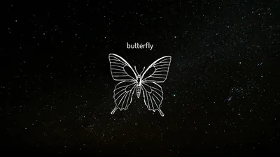 Free and customizable butterfly wallpaper