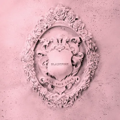 Black pink love wallpaper HD Wallpaper