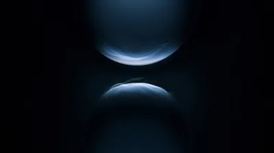 Soft Light Between Dark Curves HD Wallpaper