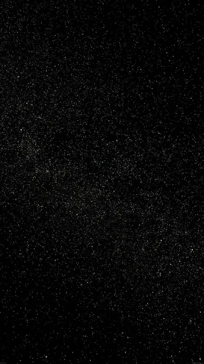 Fine White Speckles Across Black HD Phone Wallpaper