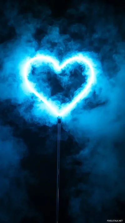 Neon Blue Black Wallpapers