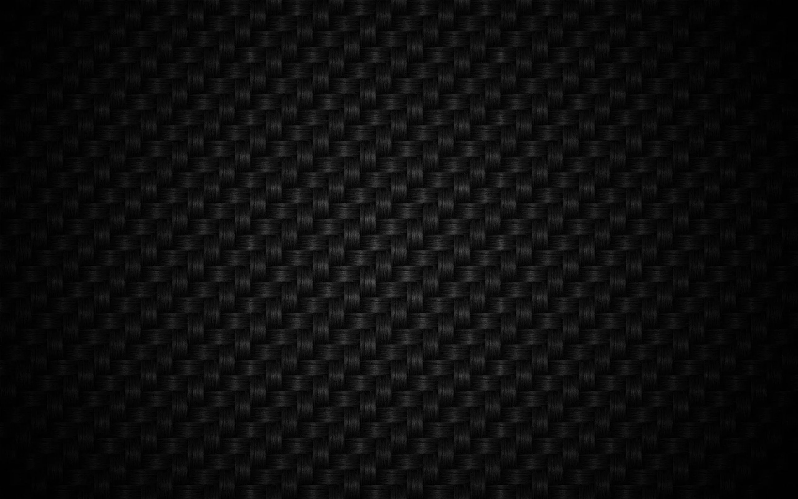 Woven Total Black Surface Wallpaper