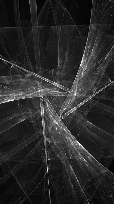 Cracked Glass Fibres in White HD Phone Wallpaper