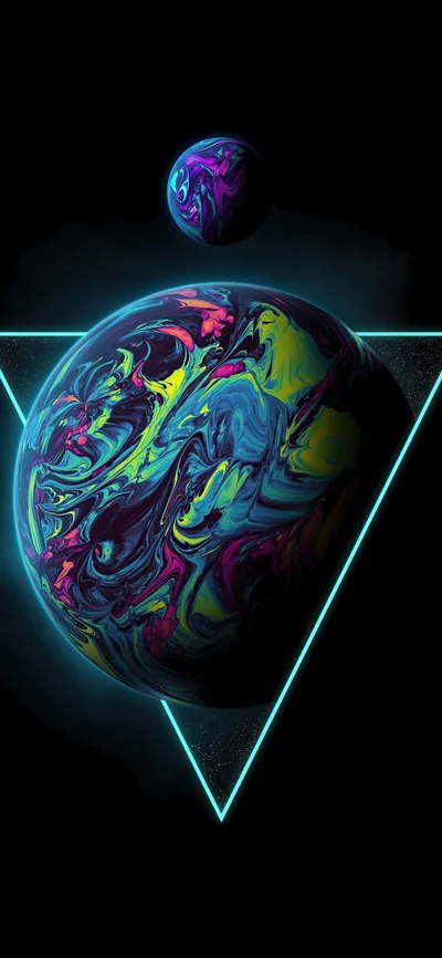 Black AMOLED IPhone Wallpaper
