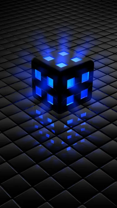 Black Blue Cool wallpaper sc SmartPhone