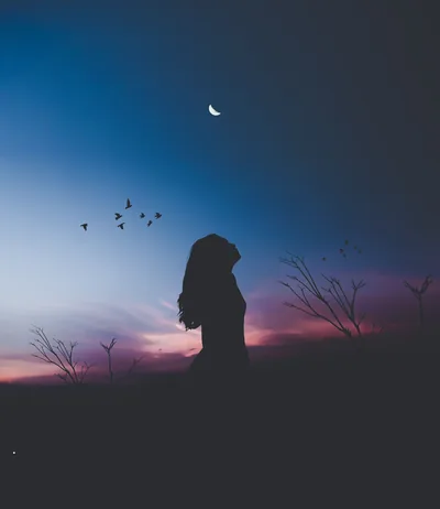 Girl Shadow Wallpapers