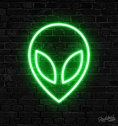 Grunge Alien Tumblr Background