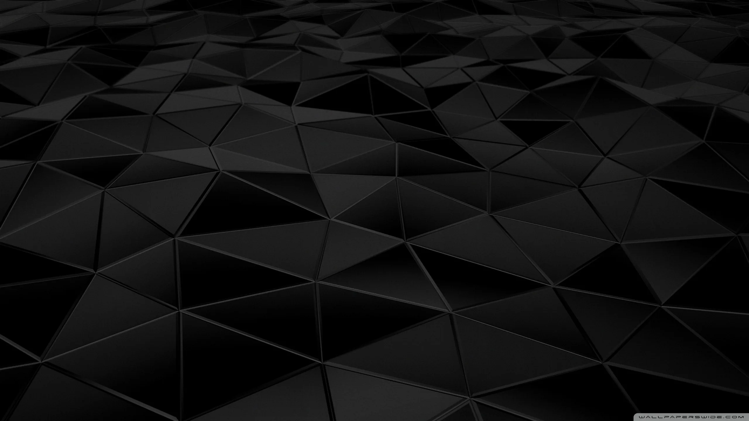 Black Abstract 4K UHD Wallpaper for UltraHD Desktop and TV Widescreen