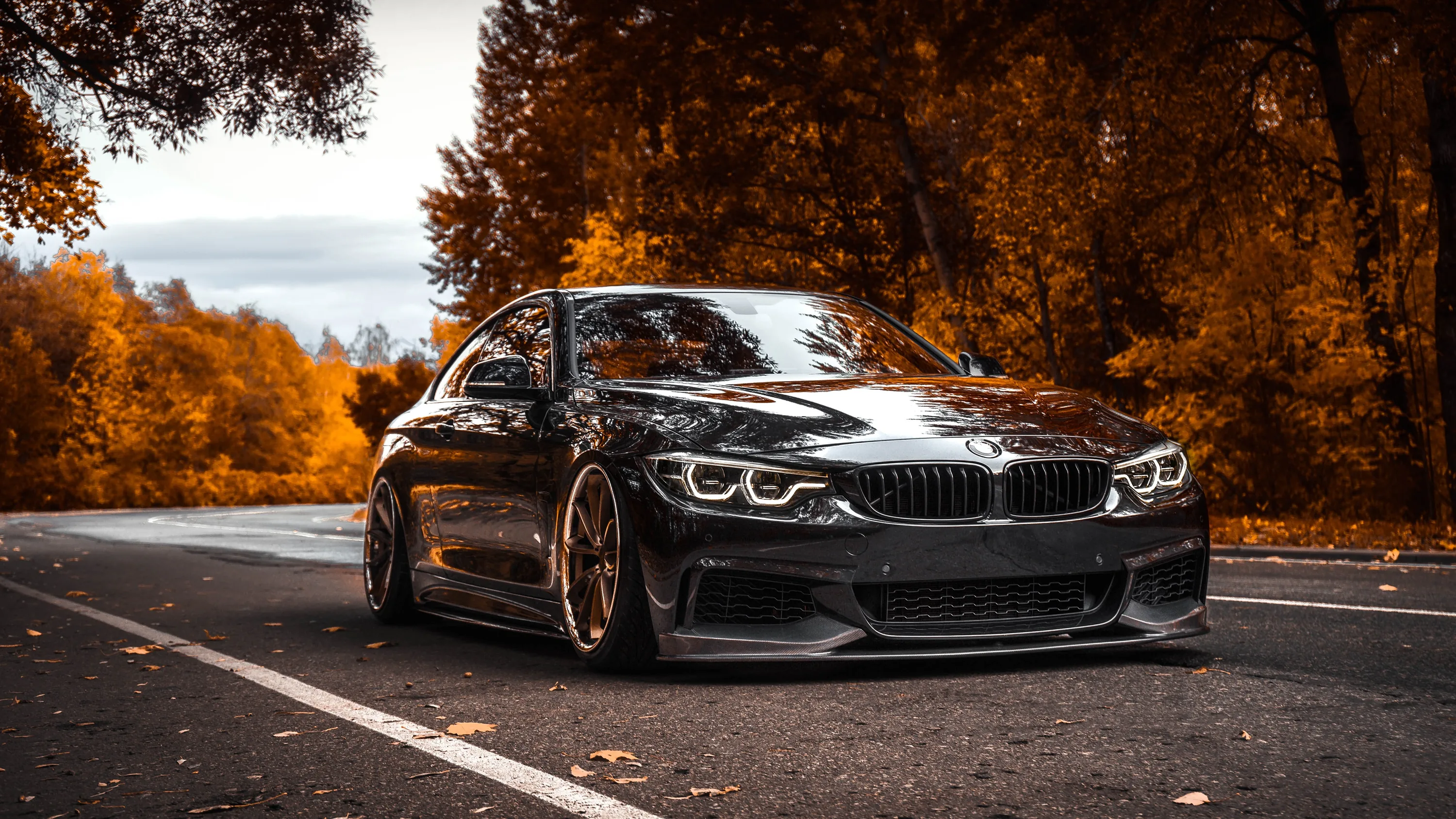 BMW Tuning 4 Series Black Metallic 4k Wallpaper, HD Cars Wallpapers, 4k