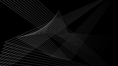 Black Geometric Lines Shapes HD Wallpapers