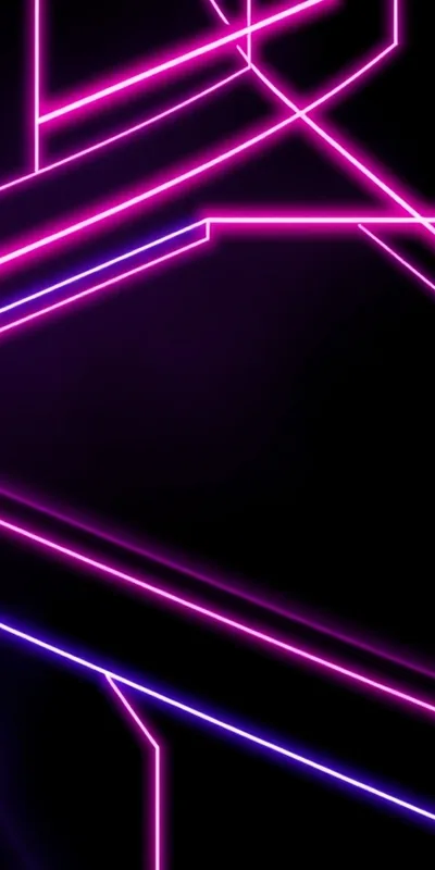 Angular Pink Neon Streaks HD Phone Wallpaper
