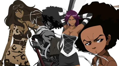 Black People Anime Wallpapers