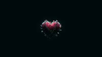 Broken Heart Chain Attached 4K, HD 4k Wallpapers, Images, Backgrounds, Photos